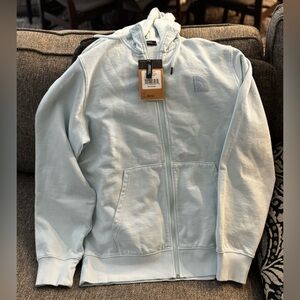 The North Face Lightweight Zip-Up Hoodie - Sky Blue